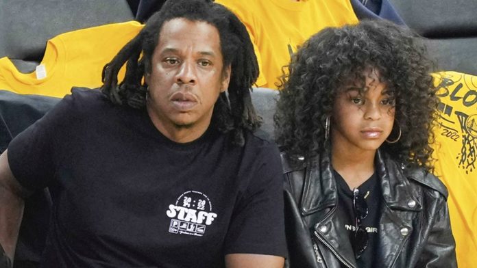 Blue Ivy e Jay-Z -