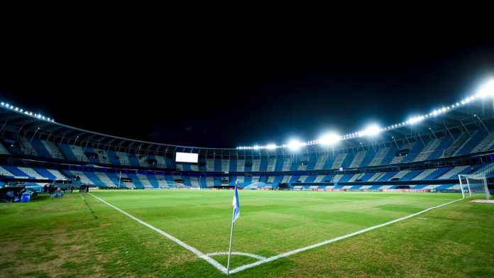 AVELLANEDA, ARGENTINA - JUNE 28: General view of Presidente Peron Stadium prior a Copa CONMEBOL Libertadores 2023 Group A match between Racing Club and Ñublense at Presidente Peron Stadium on June 28, 2023 in Avellaneda, Argentina. (Photo by Marcelo Endelli / Getty Images)